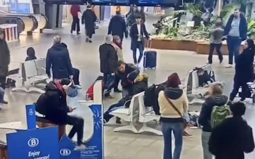 Grozne snimke na kolodvoru: Počeo zazivati Alaha pa nožem napao mladića