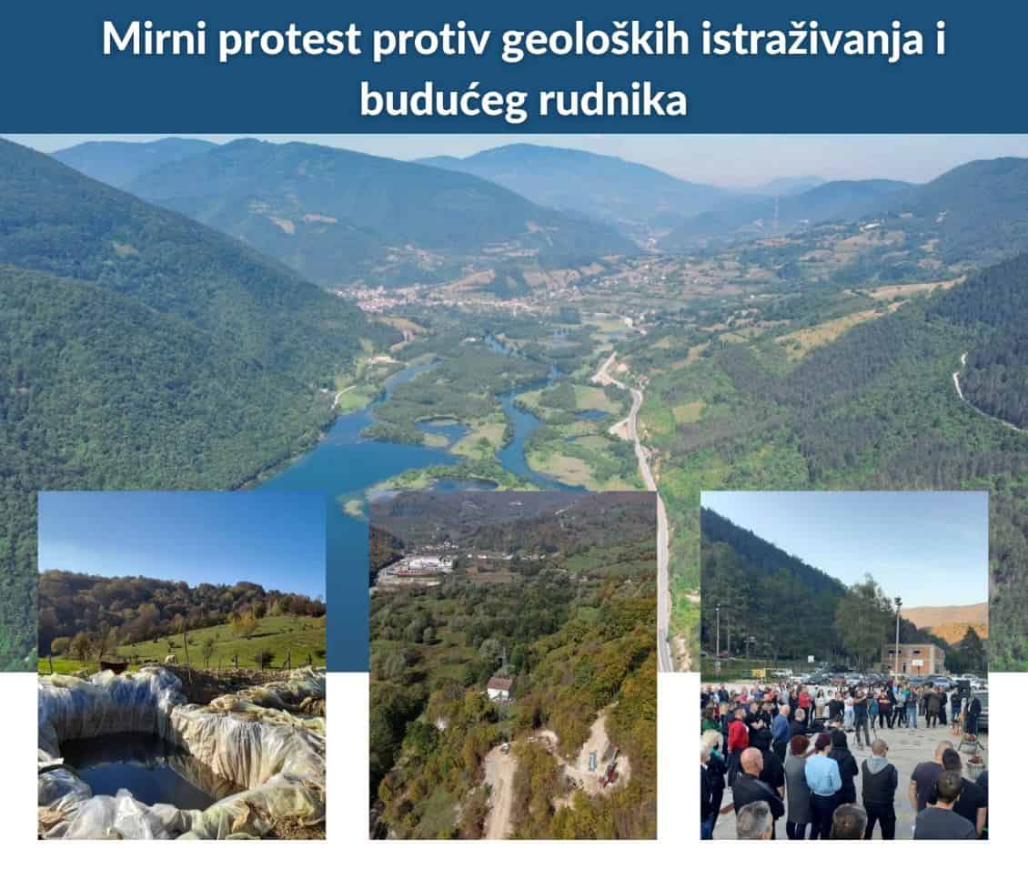 Burno u općini Jezero: Za subotu najavljeni prosvjedi protiv izgradnje rudnika!