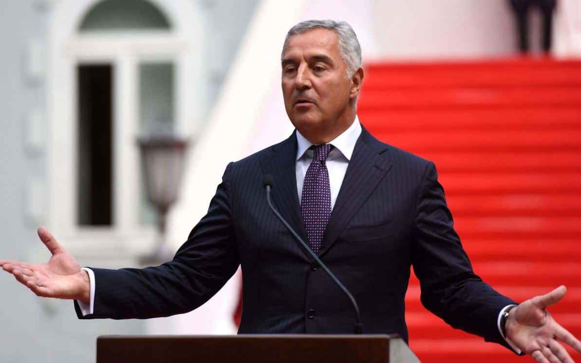 Đukanović: Crna Gora podržava ambiciju Kosova da dobije status kandidata