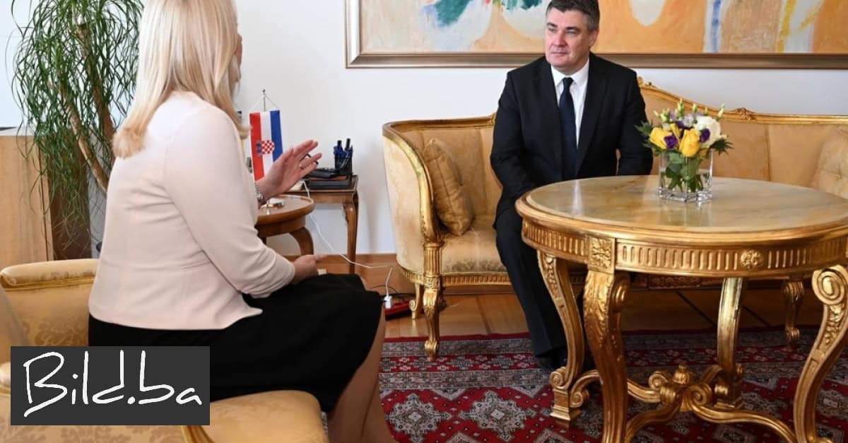 Milanović s Cvijanović: Dayton je temelj, položaj Hrvata važan, Komšić nije hrvatski predstavnik 