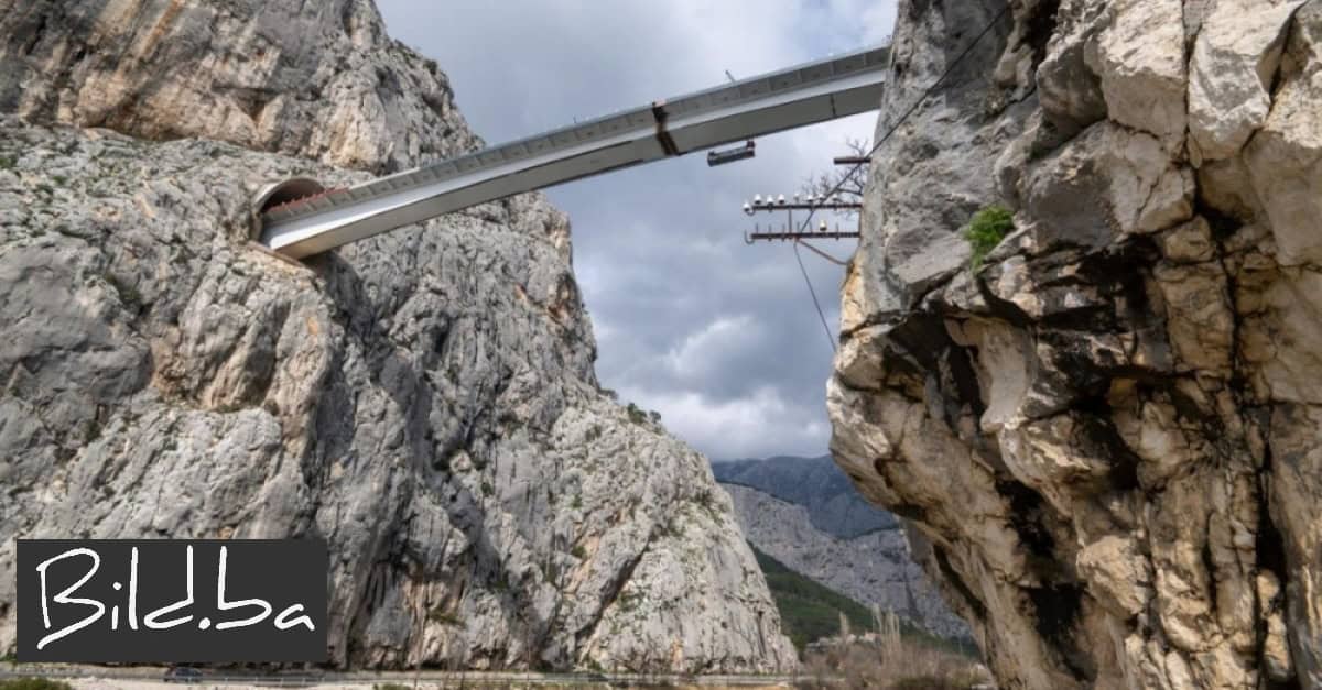 'Čudo od Mosta': Pogledajte impresivan video o gradnji mosta Cetina pored Omiša