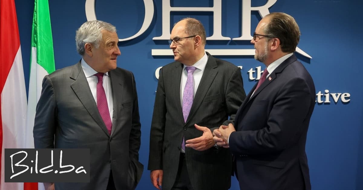 Christian Schmidt se sastao s austrijskim i talijanskim šefom diplomacije, evo koju poruku je poslao