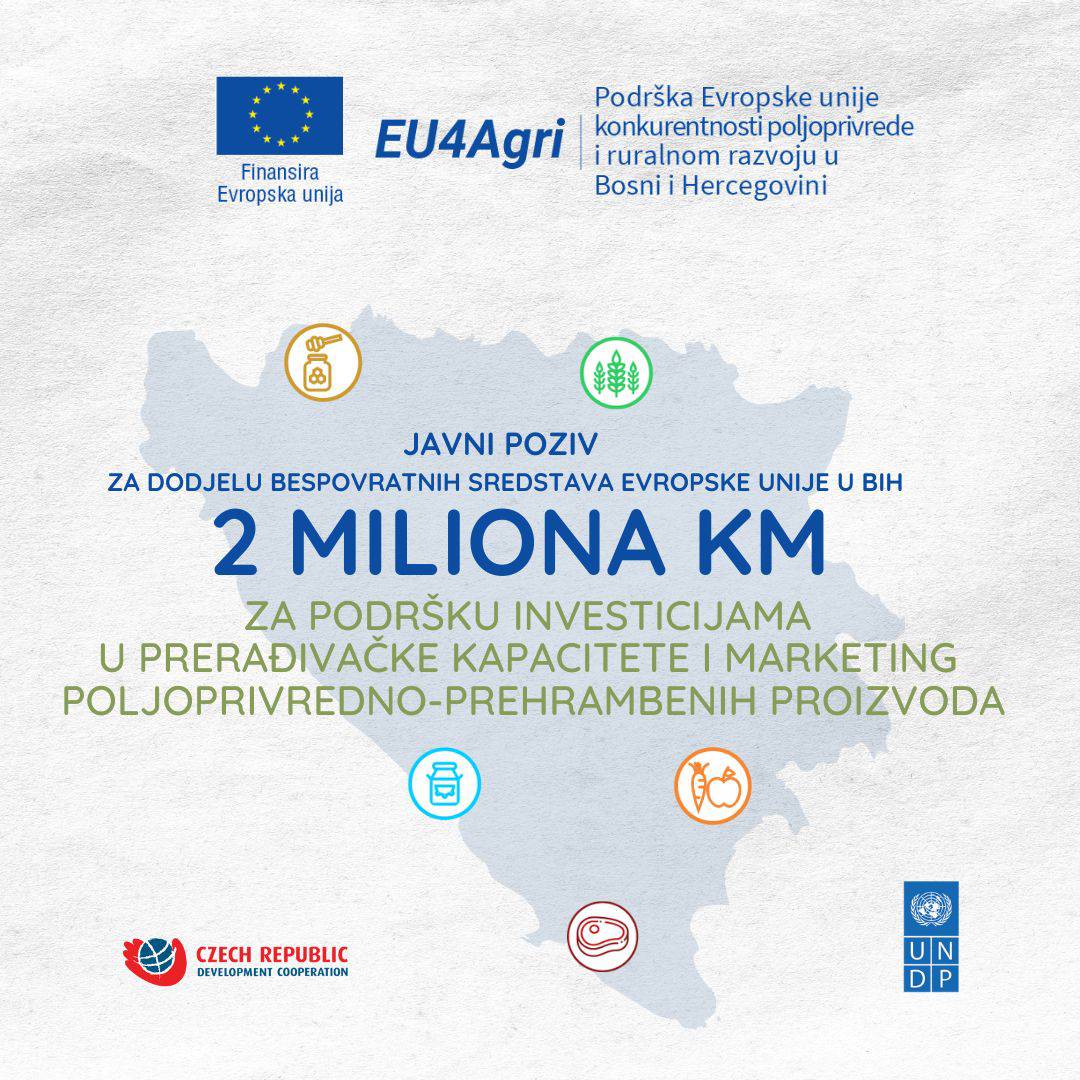EU dodjeljuje 2 milijuna maraka