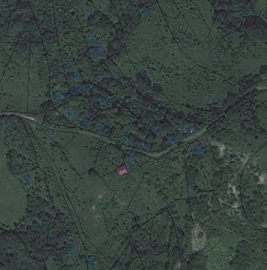 Aerografsko snimanje pokazuje razmjere srpskog uništavanja Pougarja za vrijeme okupacije