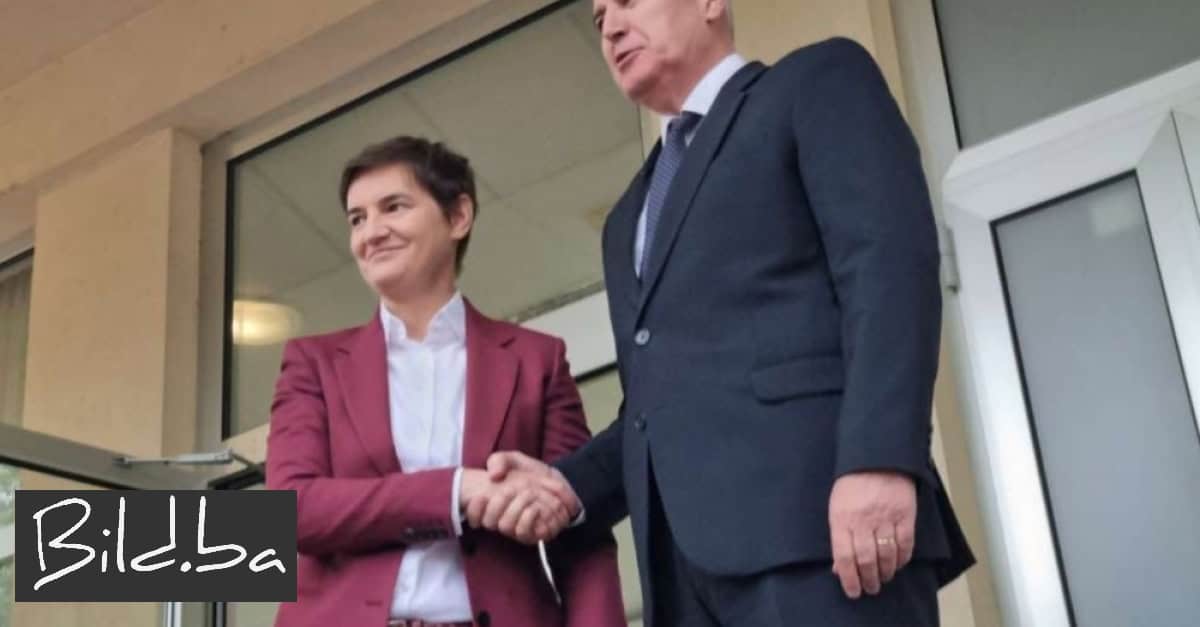 Čović i Brnabić razgovarali o bilateralnim odnosima i regiji