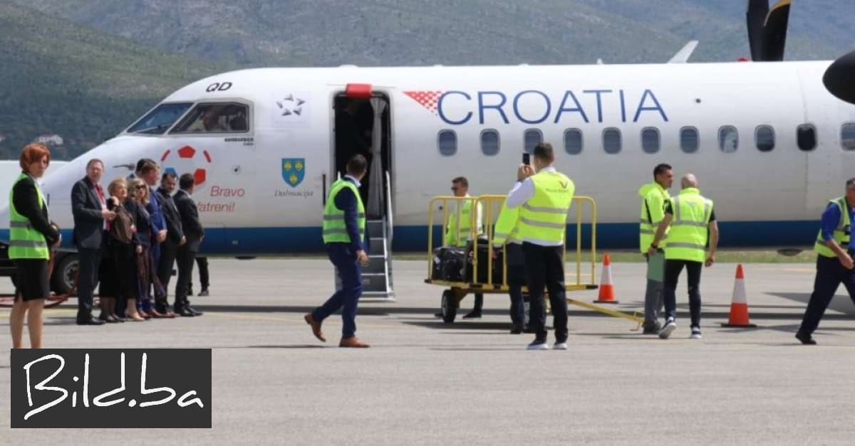 Ponovno uspostavljeni letovi Zagreb -Mostar; U zračnu luku sletjeli putnici iz Zagreba