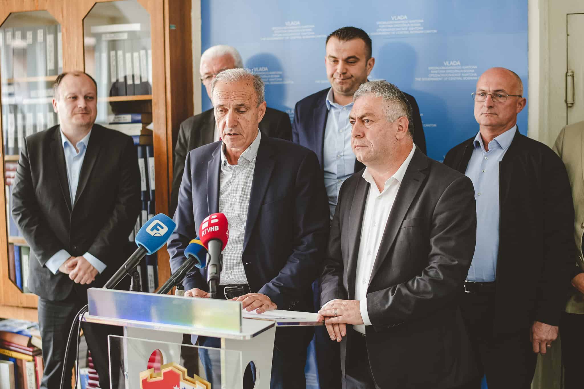 Pregovori oko formiranja vlade Županije Središnja Bosna