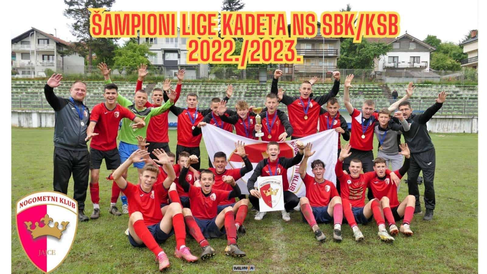 KADETI PONOVNO PRVACI! Gol razlika 80:8 i 46 osvojenih bodova