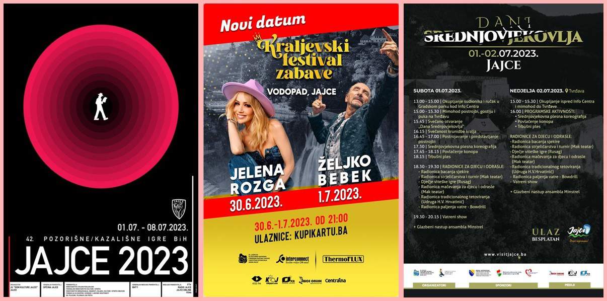 Kakav vikend u Jajcu: Dani srednjovjekovlja, kazališne igre, koncerti….