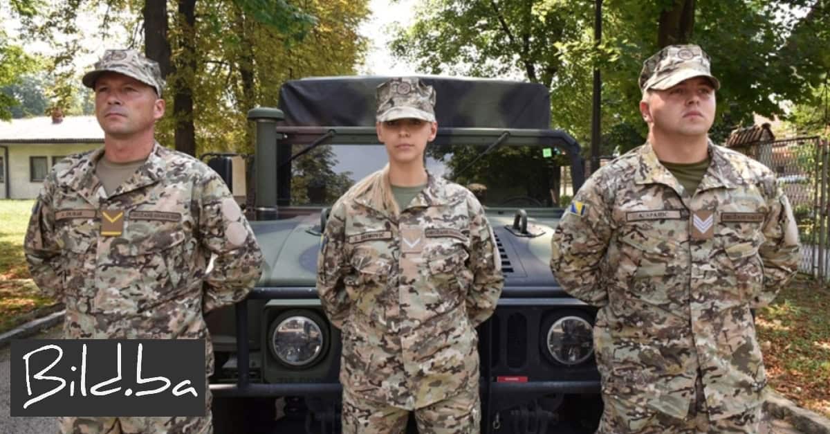 Ovo na fotografiji su nove uniforme pripadnika Oružanih snaga Bosne i Hercegovine