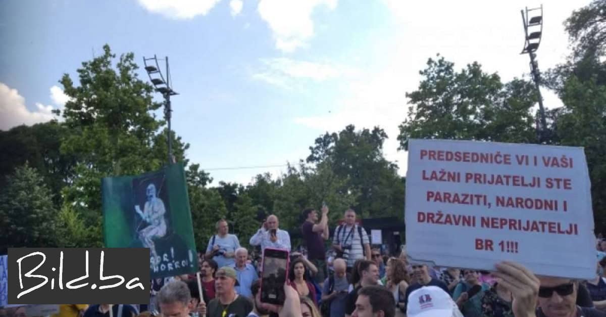 Prosvjednici 'Srbija protiv nasilja' u Beogradu: Život se neće vratiti dok se ne ispune zahtjevi