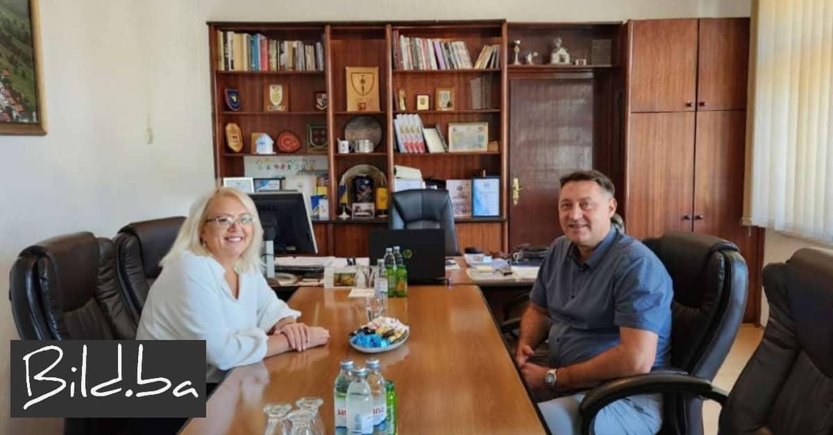 Lidija Bradara u službenom posjetu Općini Vitez