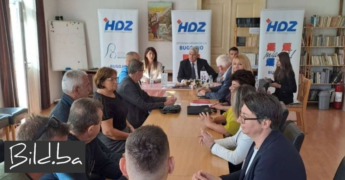 Čović i Filipović u posjetu stranačkom vodstvu Uskoplja i Bugojna