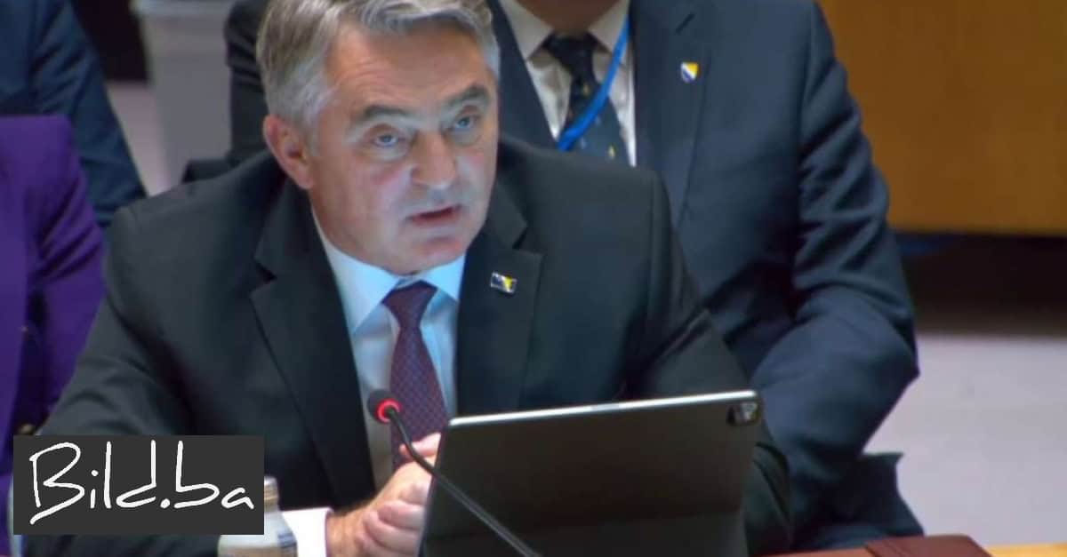 Komšić na sjednici Vijeća sigurnosti UN-a žestoko kritizirao Plenkovića i Schmidta, pogledajte što je sve rekao