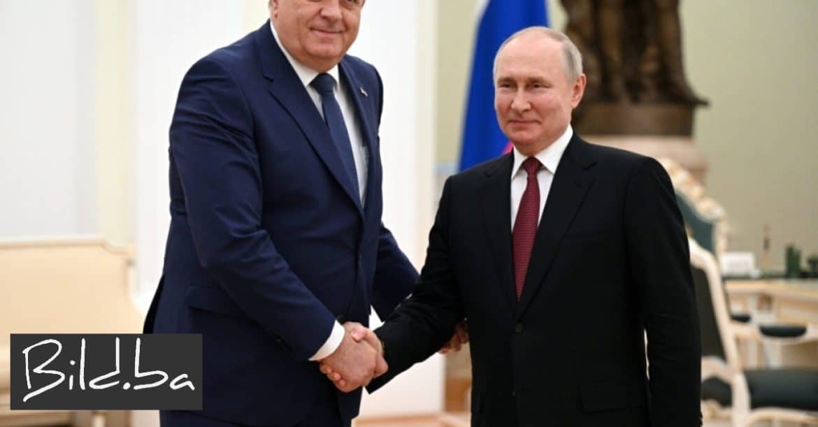 Dodik ne krije oduševljenje: Najavio je da će mu ured u čast Putinove pobjede biti obasjan bojama ruske zastave