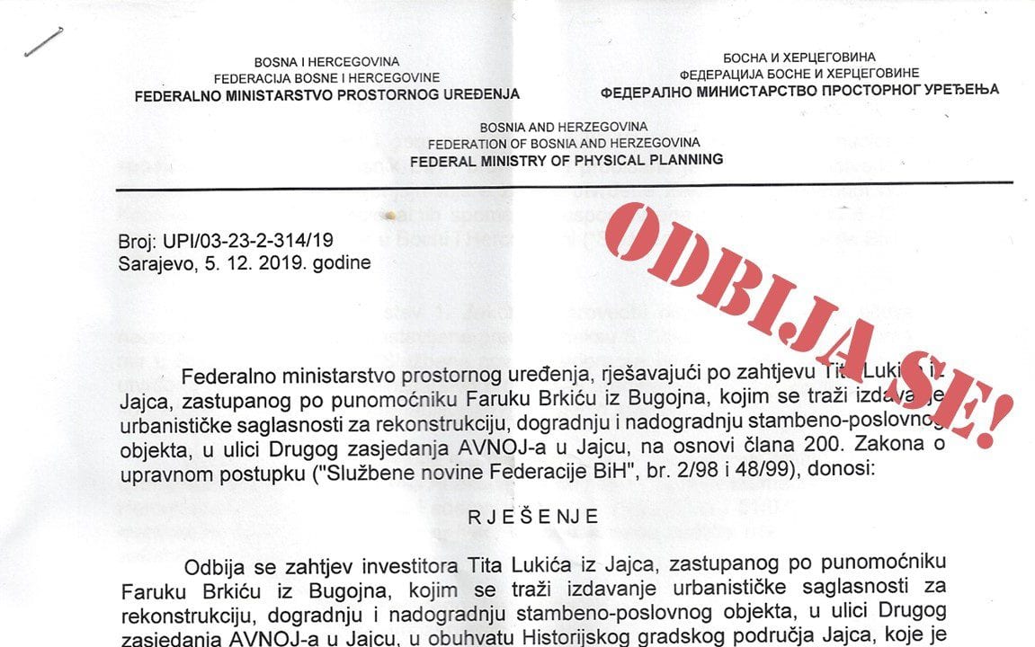 Objavljujemo reakciju na naš nedavni članak o natječaju za urbanističko-arhitektonsko rješenje ulice II zasjedanja AVNOJ-a