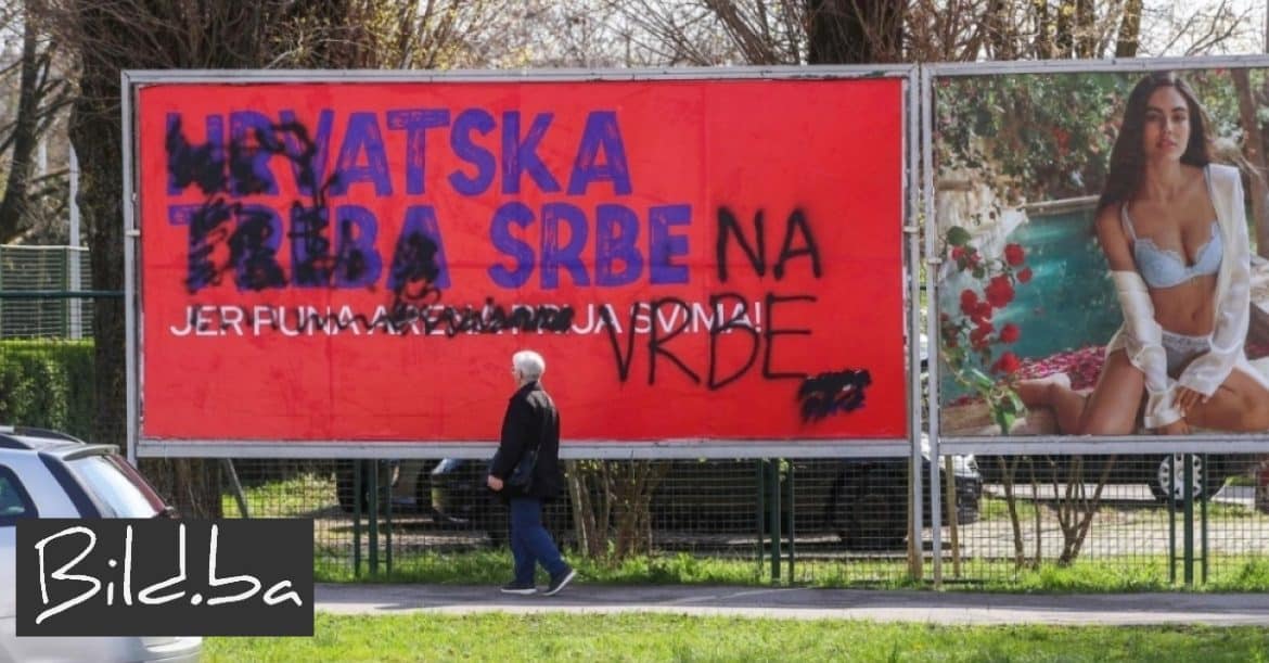 Očekivan rasplet: Građani masovno uništavaju plakate SDSS-a