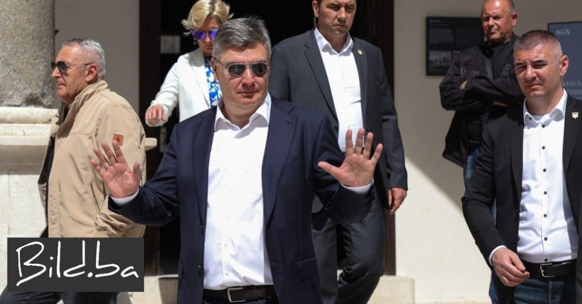 U Splitu su osvanuli novi grafiti upućeni Milanoviću, ovaj put predsjednika nazivaju prostitutkom