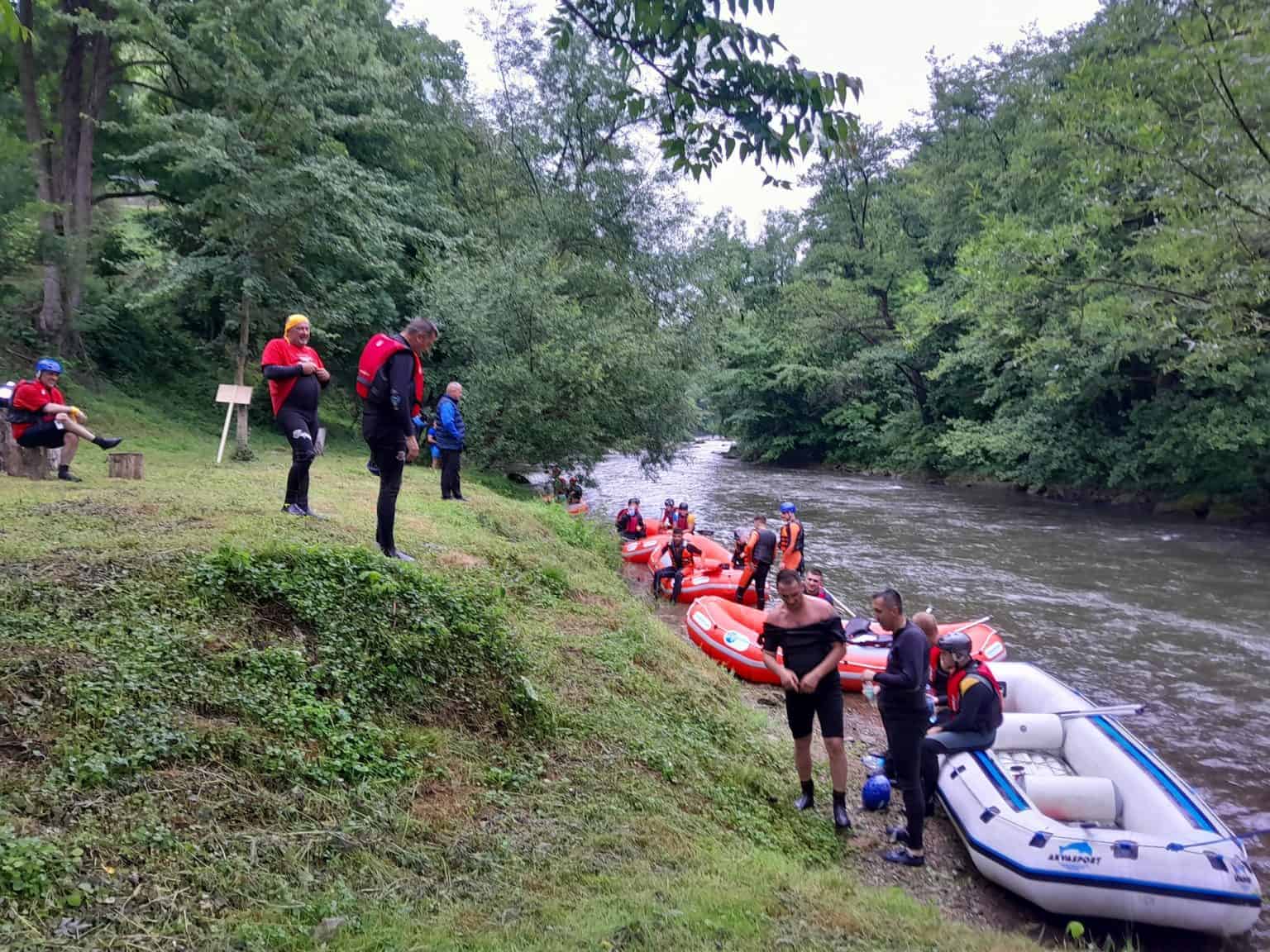 U Jajcu održano drugo kolo Federalne rafting lige