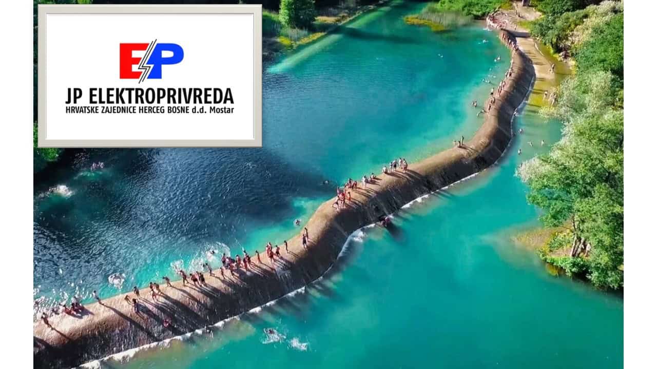 Obavijest iz Elektroprivrede: Geodetsko snimanje Okruglog jezera