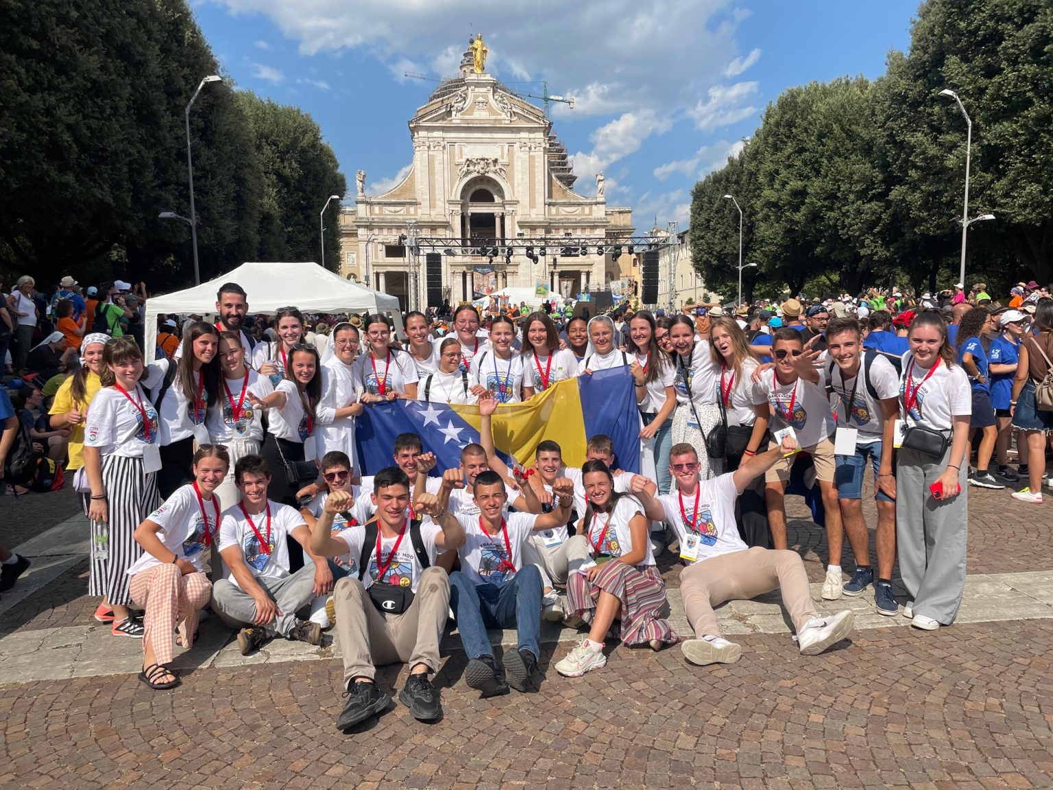 Jajačka Frama na 9. Franjevačkom Hodu kroz Bosnu Srebrenu do Asiza