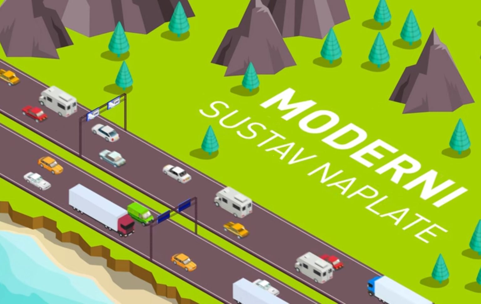 VIDEO Pogledajte kako će izgledati novi sustav naplate cestarina na hrvatskim autocestama!