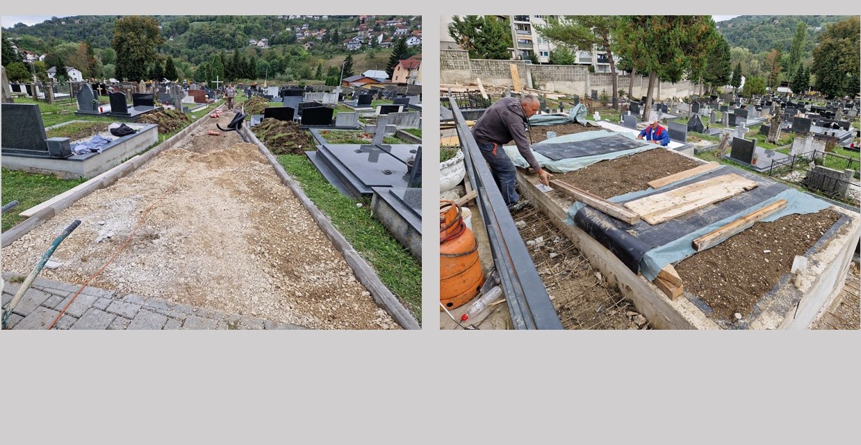 Jajce: Na gradskom katoličkom groblju uređuju se fratarske grobnice i staza