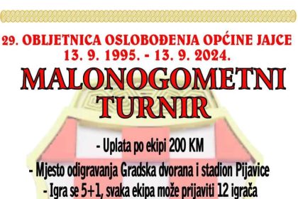 Spisak skupina na malonogometnom turniru “13.rujan”