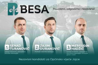 ZANIMLJIVOST NA IZBORIMA U JAJCU: Cijela lista prošla u Općinsko vijeće Jajce. Tko su doktori i profesor teologije iz Bese?