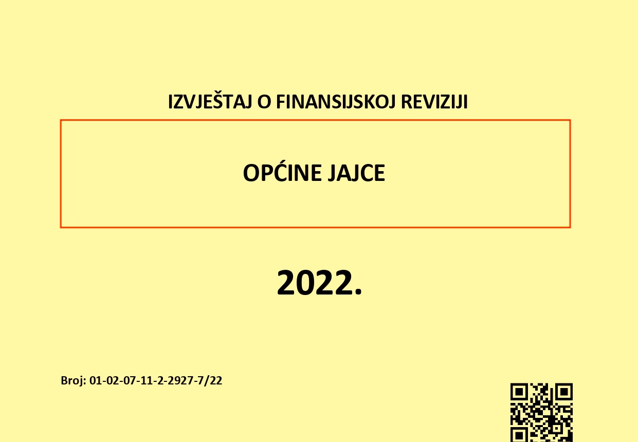 Provjera navoda o financijskoj reviziji Općine Jajce