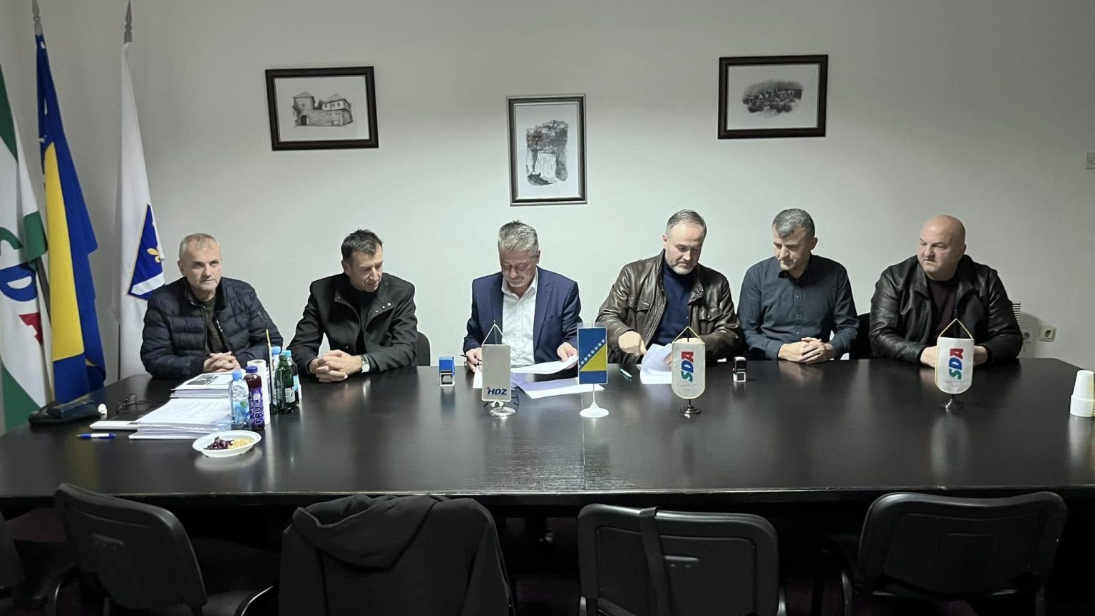 Jajce: HDZ BiH i SDA potpisali sporazum o suradnji