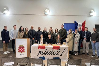Održana izborna skupština mladeži HDZ BiH Jajce