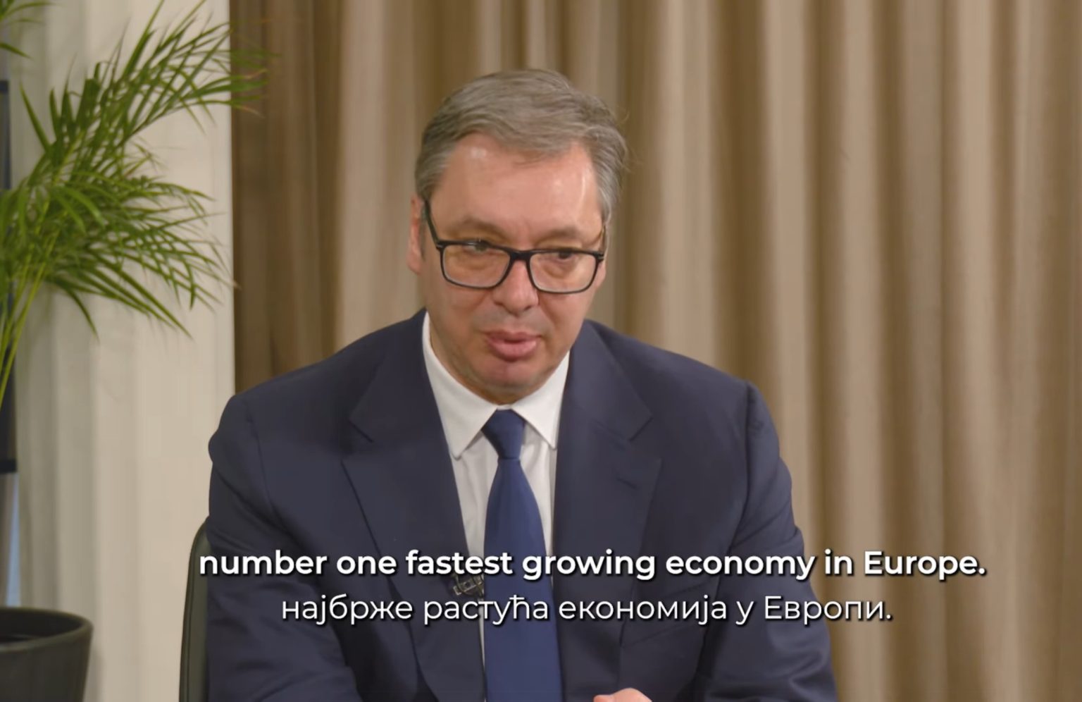 Aleksandar vučić objavio dio intervjua kojeg je dao Trumpovom sinu