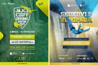 Jubilarni Deseti međunarodni skokovi s vodopada u Jajcu: Sport, kultura i zabava na jednom mjestu
