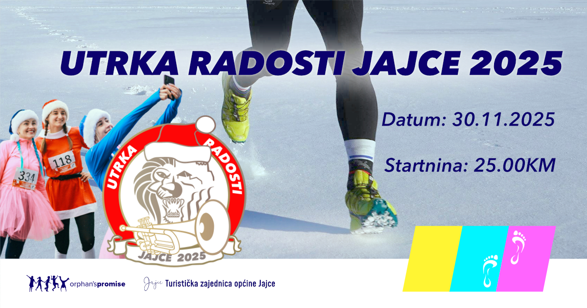 Utrka radosti Jajce 2025