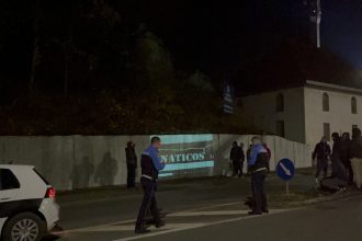 Maskirane osobe spriječene u pokušaju crtanja neovlaštenog sadržaja