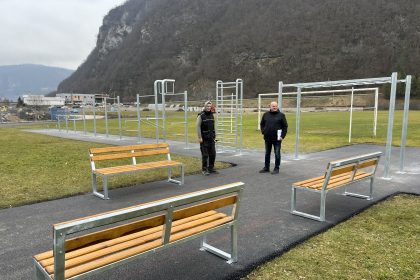 Na stadionu Mračaj postavljene sprave za vježbanje