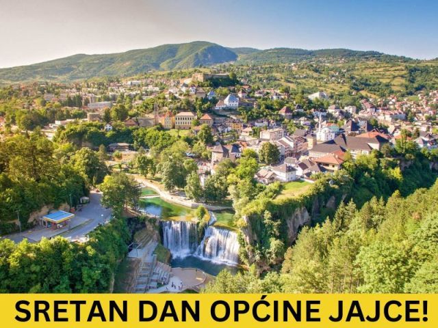 Čestitka povodov Dana općine Jajce načelnika Edina Hozana i predsjedatelja OV Jajce Josipa Topića