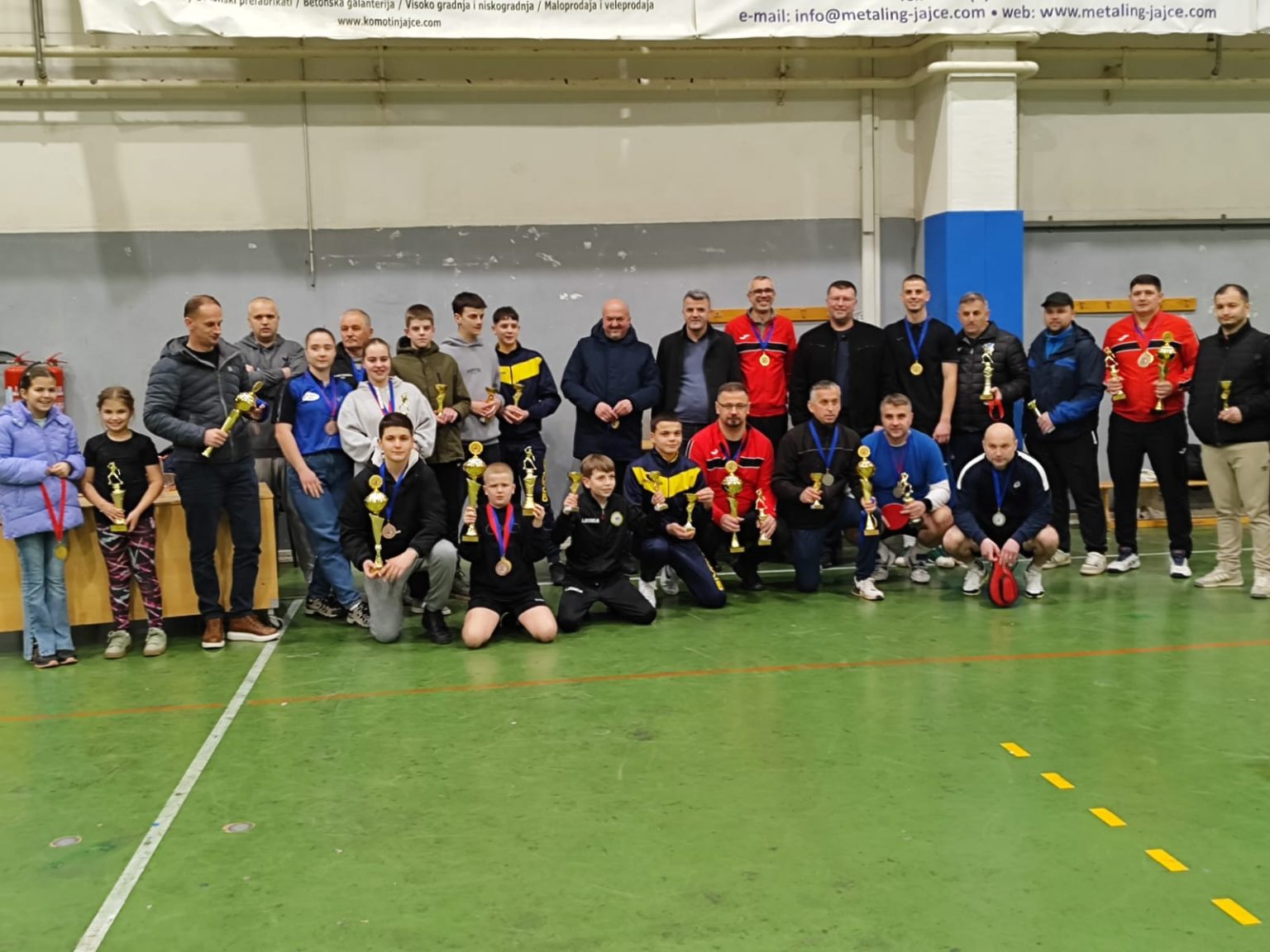 Jajce: Održan stolnoteniski turnir