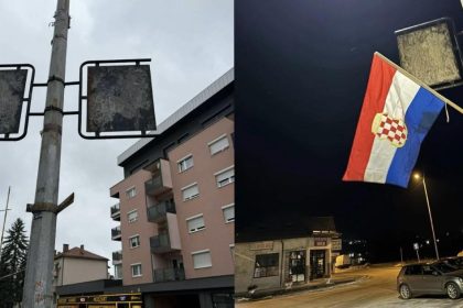 Skidanje hrvatskih zastava uz slavljenje pobjede BH reprezentacije. Zašto slavlje mora biti provokacija?