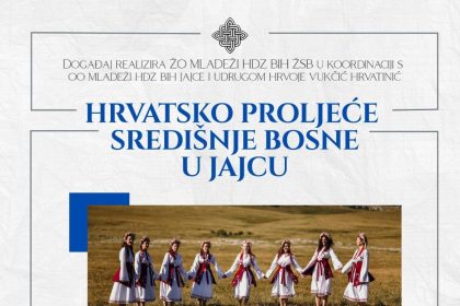 Najava manifestacije “Hrvatsko proljeće Središnje Bosne” u Jajcu