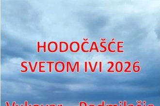 Najava hodočašća svetom Ivi u Podmilačje. Ove godine polazak iz Vukovara