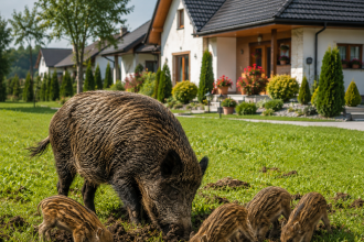 Divlje svinje preuzimaju dvorišta u Rici: mještani mole za pomoć