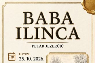 U ZAGREBU PROMOCIJA KNJIGE „BABA ILINCA” – PODRŽIMO MLADOG AUTORA IZ JAJCA!